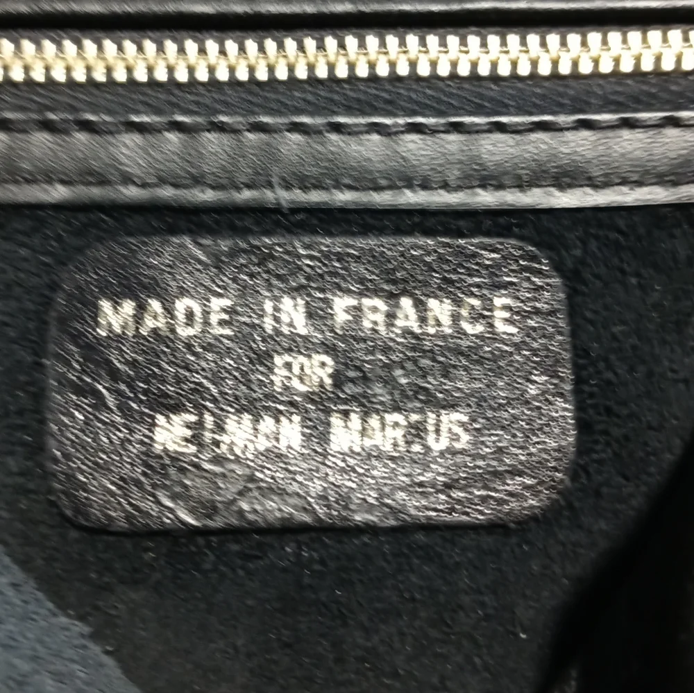 🖤Vintage Neiman Marcus Black Leather Shoulder Bag